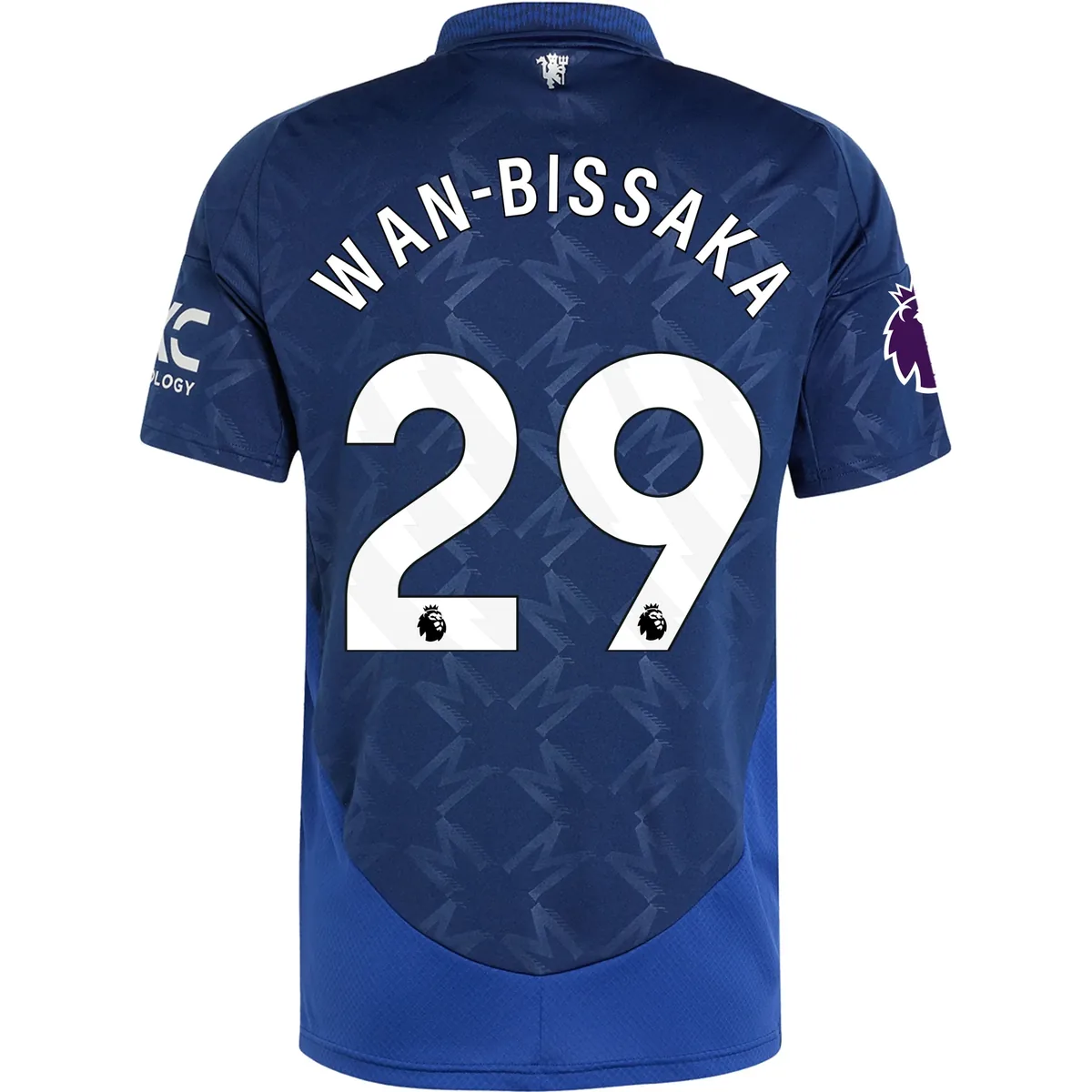 Aaron Wan-Bissaka Manchester United 2024/25 Away Soccer Jersey