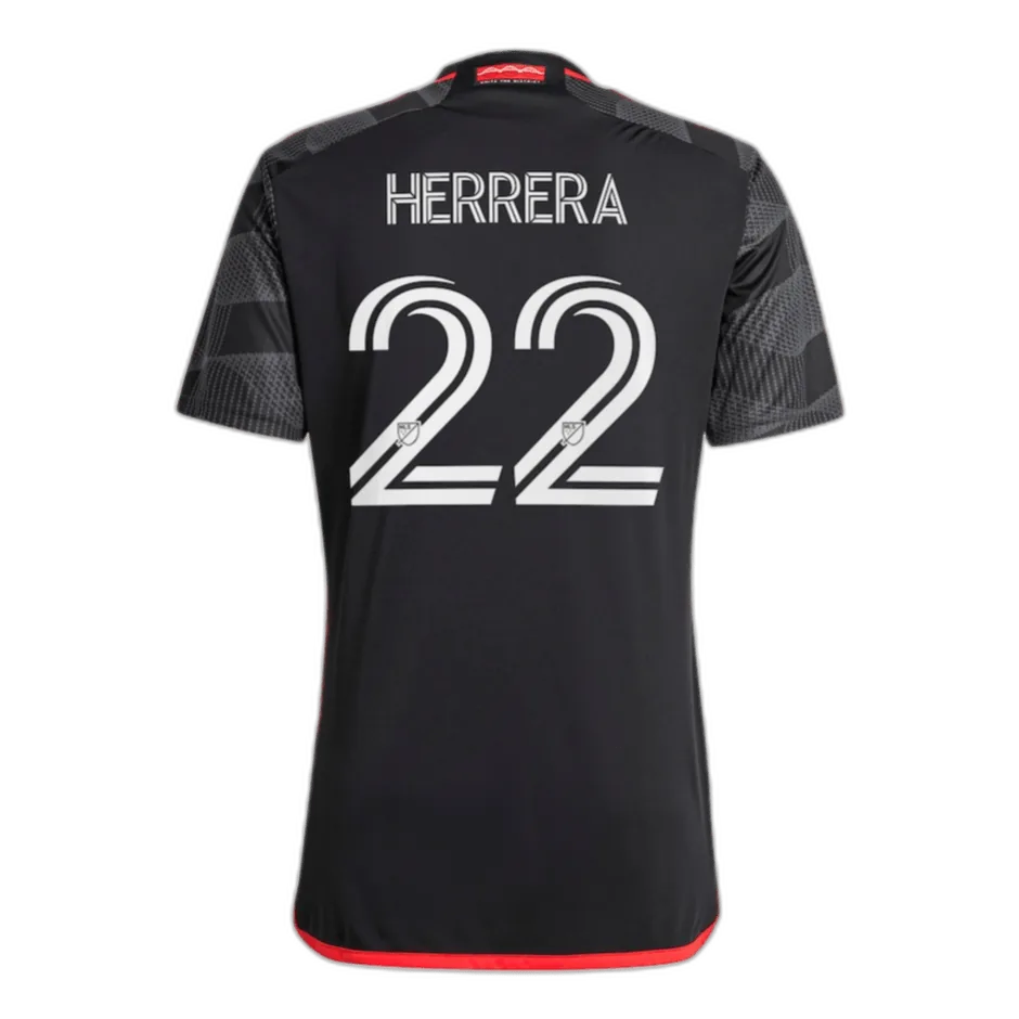 Aaron Herrera DC United 2025 Home Soccer Jersey