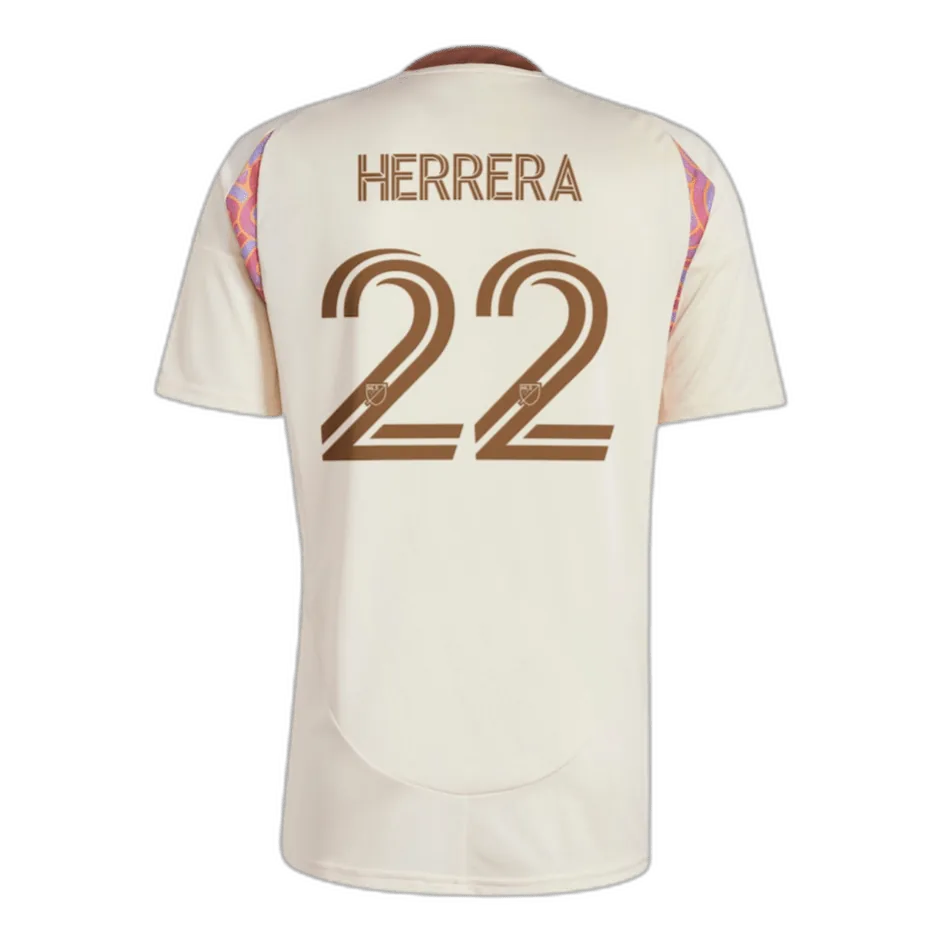 Aaron Herrera DC United 2025 Away Soccer Jersey